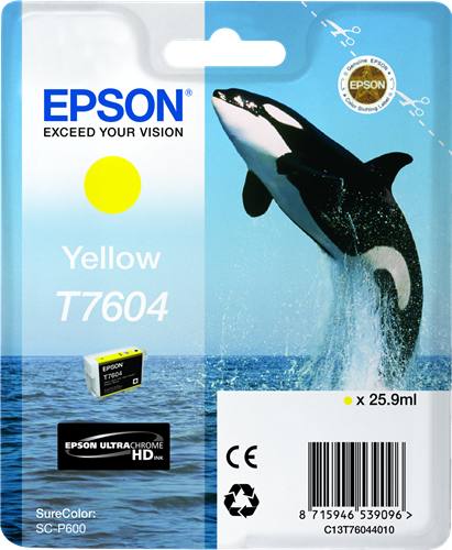 Epson T7604 Gelb Druckerpatrone