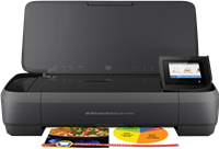 HP OfficeJet 250 Mobiler Tintenstrahldrucker Schwarz