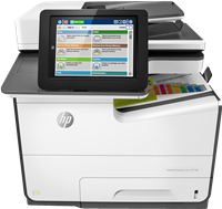 HP PageWide Enterprise Color MFP 586dn Multifunktionsdrucker 