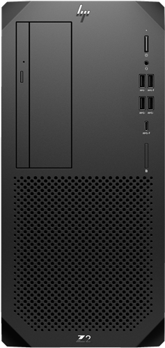 HP Workstation Z2 G9 - Tower - 1 x Core i5 12500 / 3 GHz - vPro - RAM 8 GB - SSD 256 GB Schwarz