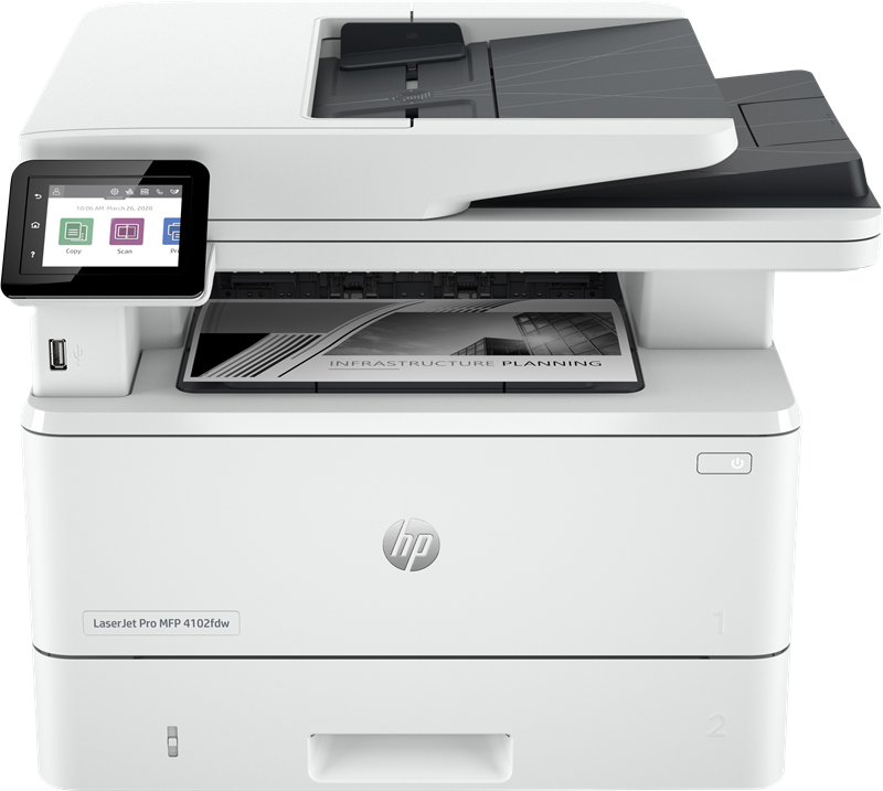 HP LaserJet Pro MFP 4102fdw Multifunktionsdrucker 
