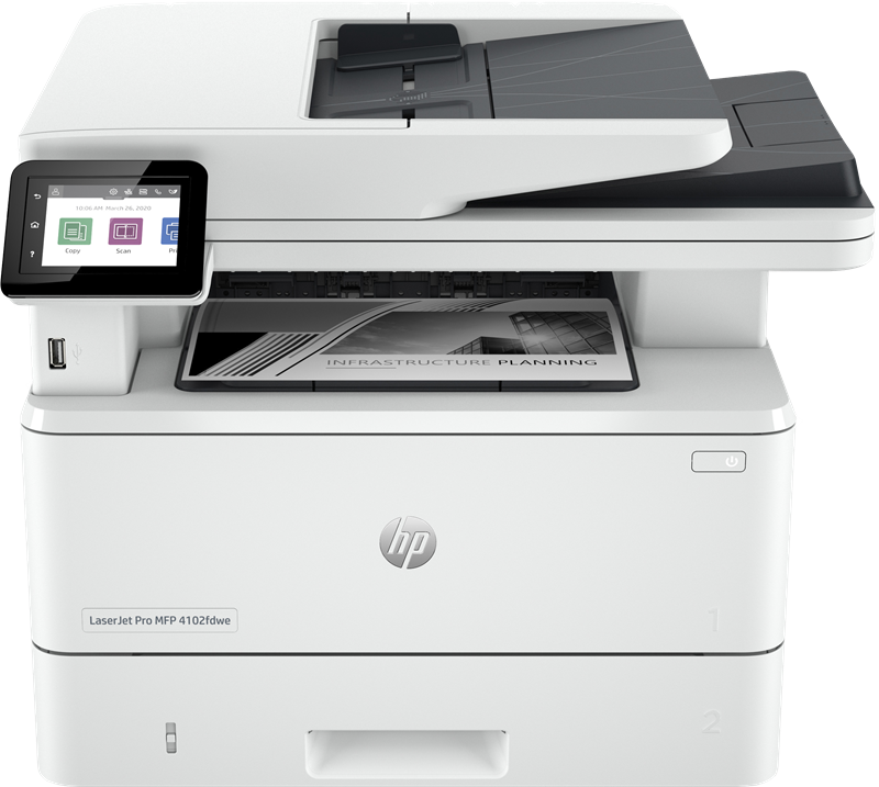HP LaserJet Pro MFP 4102fdwe Multifunktionsdrucker 
