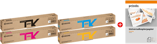 Kyocera TK-8115 MCVP Schwarz / Cyan / Magenta / Gelb Value Pack