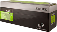 Lexmark 522X Schwarz Toner