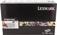 Lexmark X792X1KG Schwarz Toner