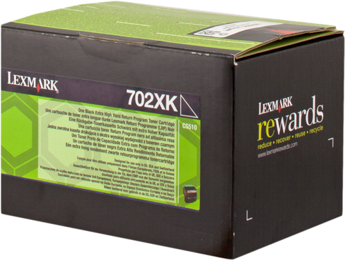 Lexmark 702XK Schwarz Toner