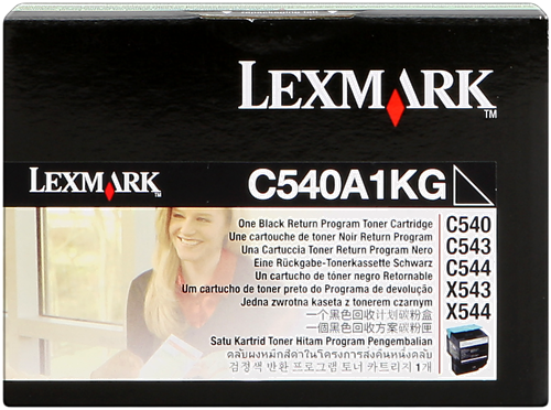 Lexmark C540A1KG Schwarz Toner