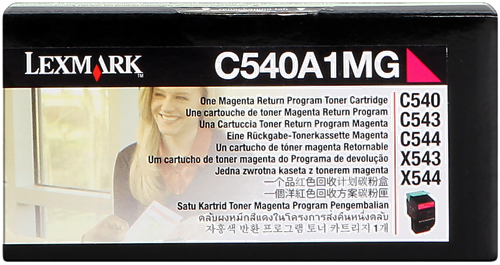 Lexmark C540A1MG Magenta Toner