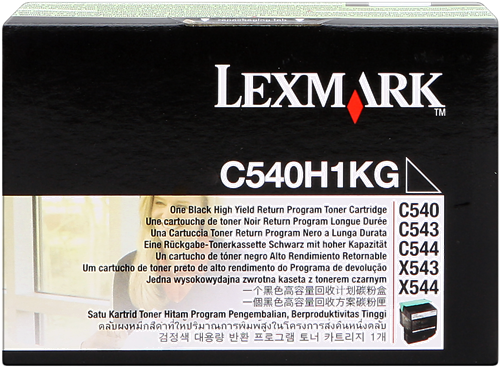 Lexmark C540H1KG Schwarz Toner