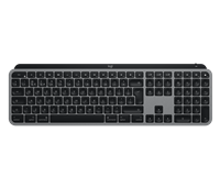 Logitech MX Keys Tastatur für MAC aluminium;black / Schwarz