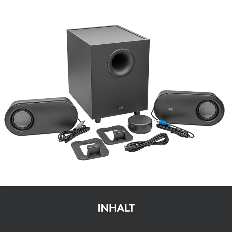 Logitech Z407 Lautsprechersystem Graphitgrau | prindo.de