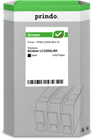 Prindo Green Schwarz Tintenpatrone