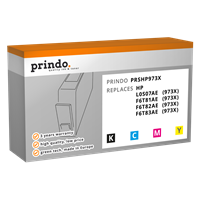 Prindo PRSHP973X Multipack Schwarz / Cyan / Magenta / Gelb