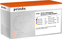 Prindo PRTSCLT504S Rainbow Schwarz / Cyan / Magenta / Gelb Value Pack