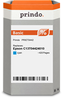 Prindo T0442 Cyan Tintenpatrone