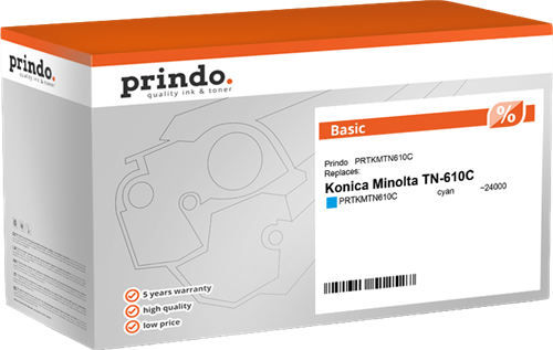 Prindo bizhub Pro C6500 PRTKMTN610C
