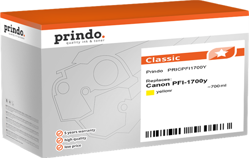 Prindo Classic Gelb Tintenpatrone