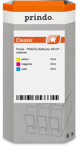 Prindo Classic Multipack Cyan / Magenta / Gelb