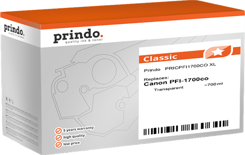 Prindo Classic XL Transparent Druckerpatrone