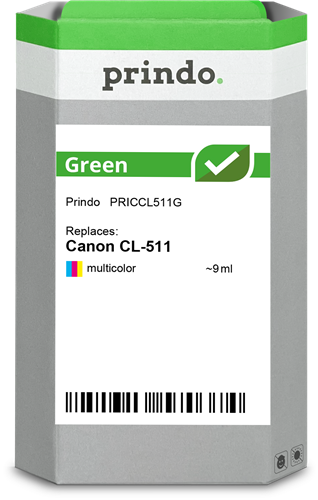 Prindo Green mehrere Farben Druckerpatrone