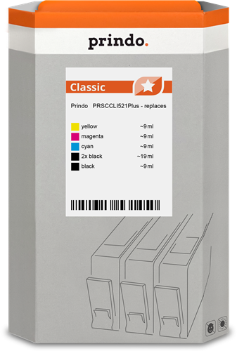 Prindo PIXMA iP3600 PRSCCLI521Plus