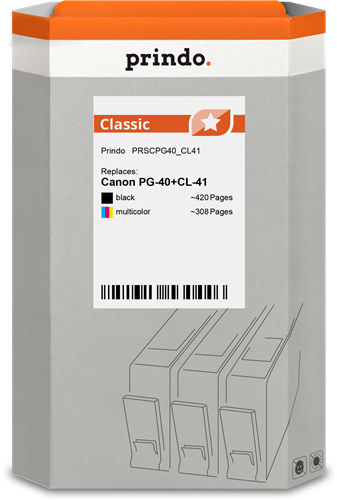 Prindo PIXMA MP140 PRSCPG40_CL41