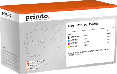 Prindo DCP-L8410CDW PRTBTN421 Rainbow