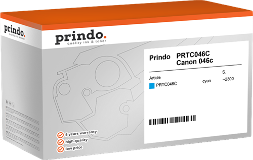 Prindo PRTC046C Cyan Toner