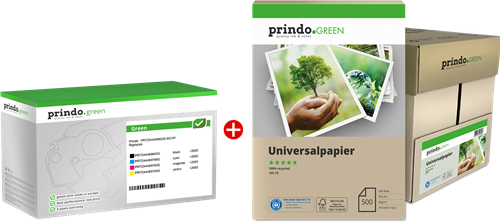 Prindo PRTO44469803G MCVP Schwarz / Cyan / Magenta / Gelb Value Pack