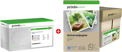 Prindo PRTSCLT404SG MCVP Schwarz / Cyan / Magenta / Gelb Value Pack