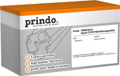 Wartungs Einheit Prindo PRWET6710