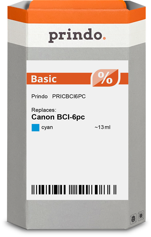 Prindo BCI-6 Cyan Tintenpatrone