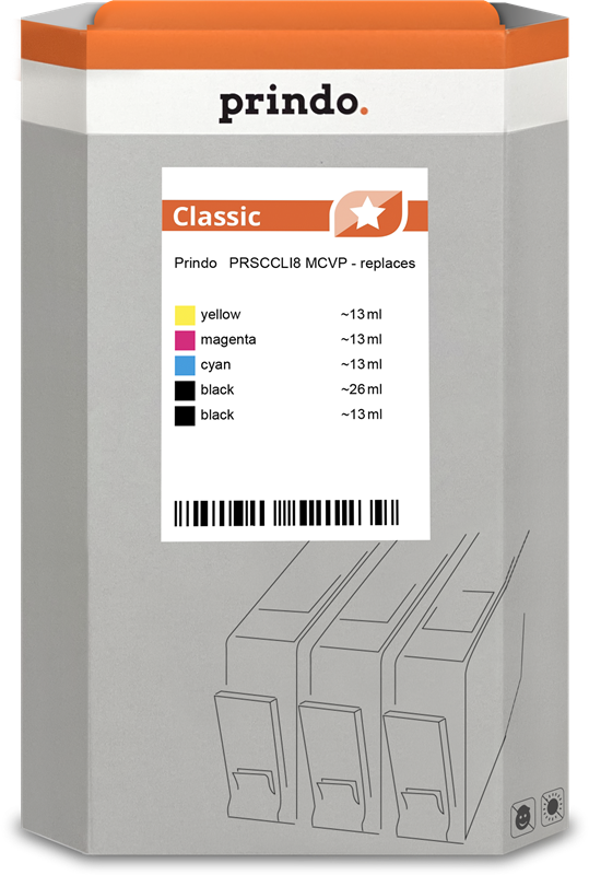 Prindo PIXMA iP4200 PRSCCLI8 MCVP