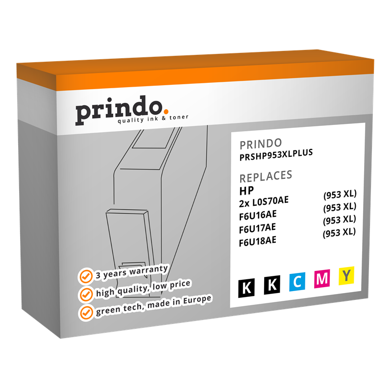 Prindo Officejet Pro 8710 All-in One PRSHP953XLPlus MCVP