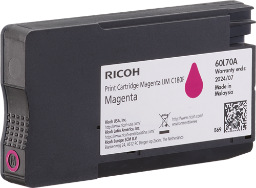 Ricoh Magenta IJM C180F Magenta Druckerpatrone