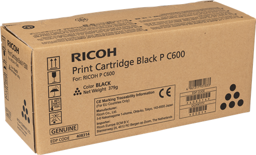Ricoh P C600BK Schwarz Toner
