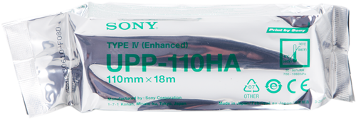 Sony Thermopapierrolle UPP-110HA Weiss