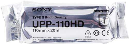 Sony Thermopapierrolle UPP-110HD Weiss