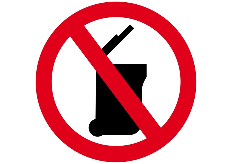 Fehler bei der Entsorgung von Druckerpatronen